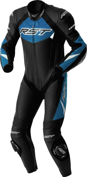 RST - 103634BLU-44 - TRACTECH EVO D3O SUIT BLK/BLU LEATHER LG