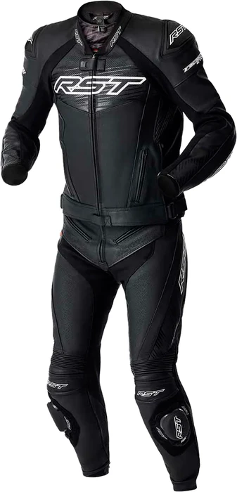 RST - 103635WHI-40 - TRACTECH EVO 5 D3O JACKET BLK/WHI LEATHER SM