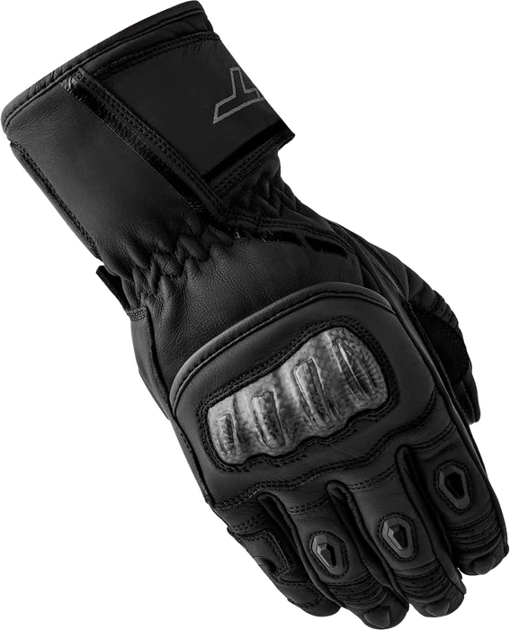 RST - 103653BLK-07 - S1 D3O LADIES GLOVE BLACK LEATHER MD