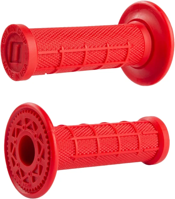 ODI Mini MX Half Waffle Grips - Durable Slim Grips for Young Riders