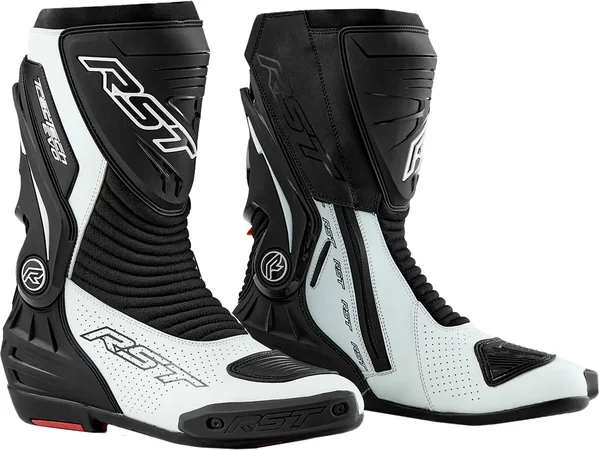 RST - 103690WHI-40 - TRACTECH EVO D3O LADIES BOOT BLACK/WHITE 9