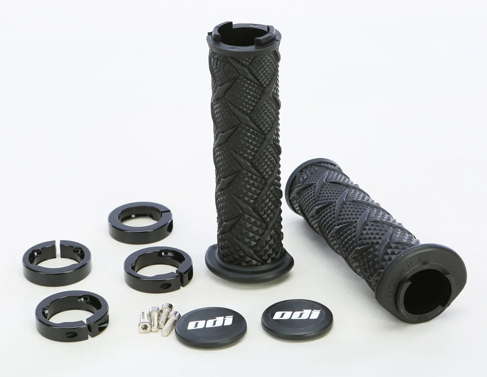 ODI J30XTB-B X-Treme Standard Lock-on Grips - Durable Motorcycle Grips with Enhanced Control