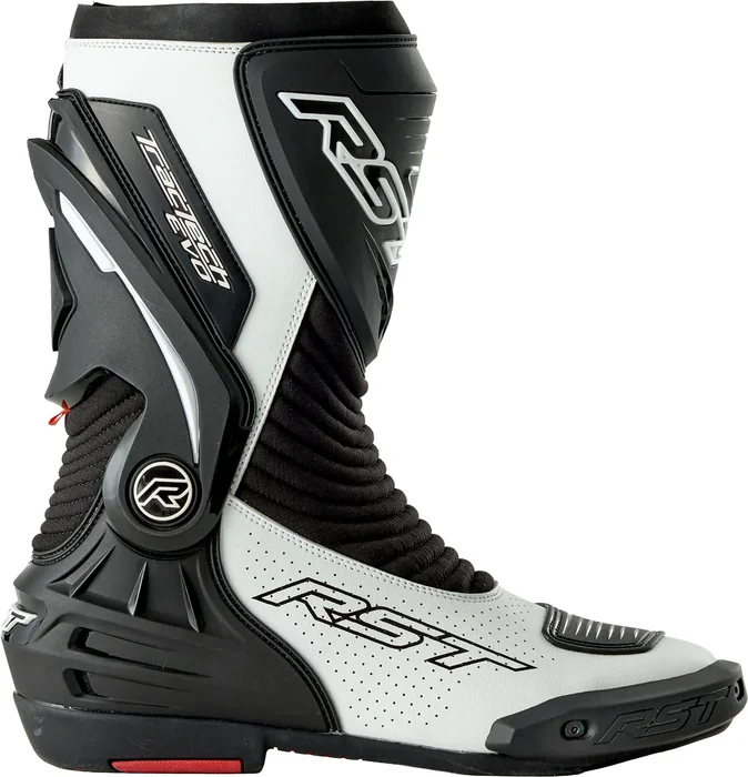 RST - 103700WHI-43 - TRACTECH EVO D3O BOOT BLACK/WHITE 10