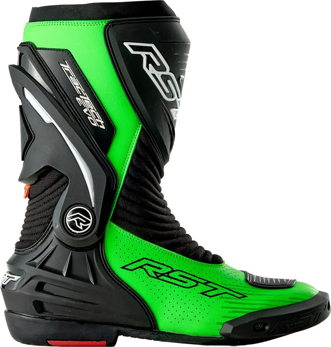 RST - 103700F.GRN-44 - TRACTECH EVO D3O BOOT BLACK/FLO GREEN 11