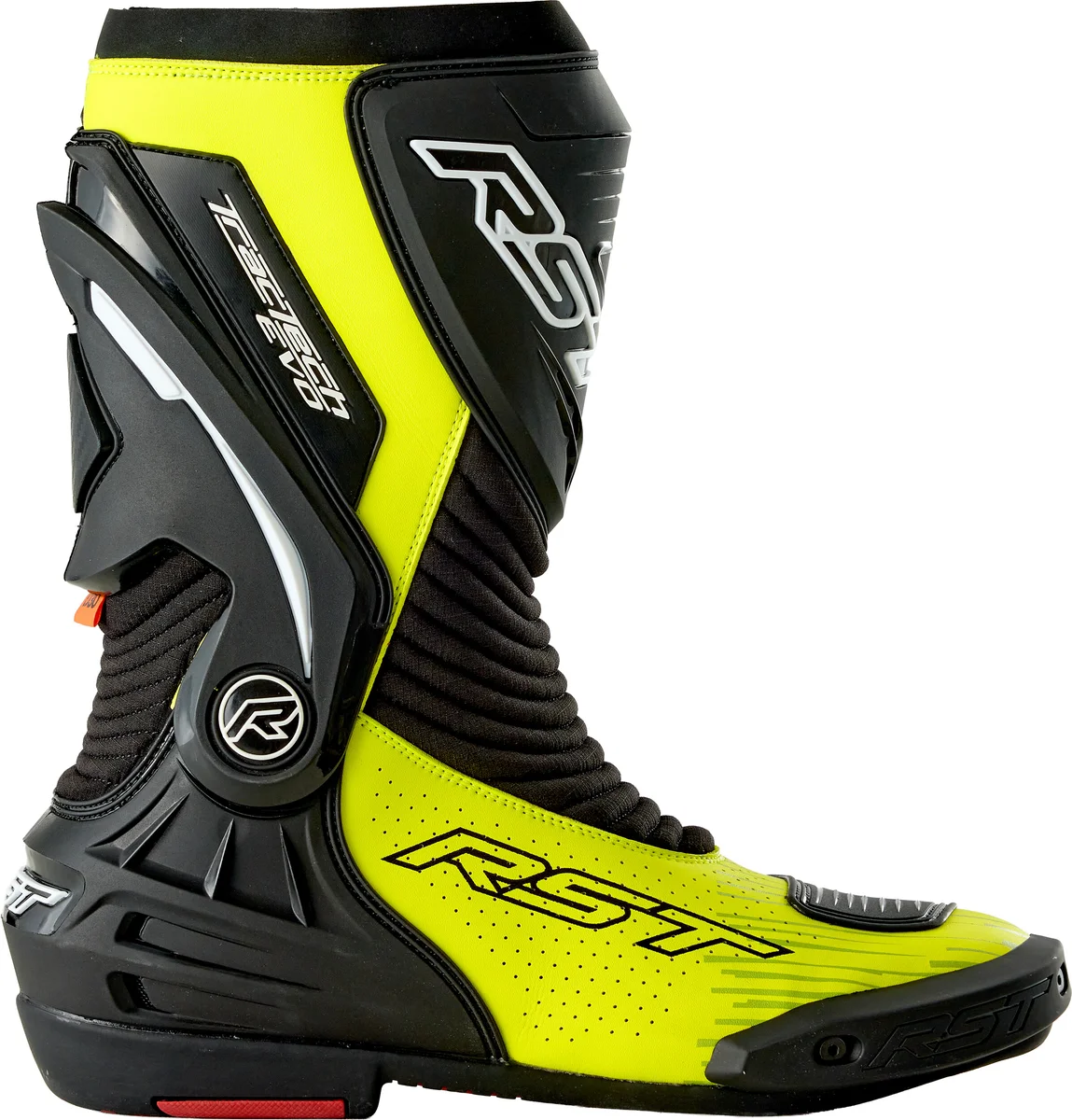 RST - 103700F.YEL-40 - TRACTECH EVO D3O BOOT BLACK/FLO YELLOW 7