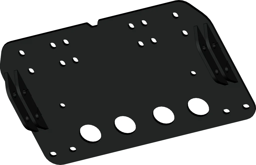 KFI - 106655 - ATV Mid Plow Mount Kit