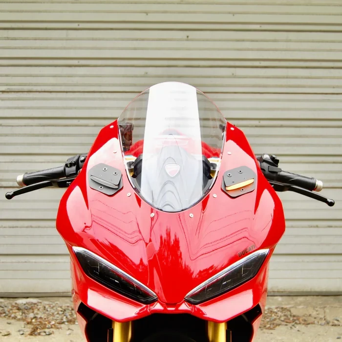 NEW RAGE CYCLES - V2-MBO-25 - Mirror Block Off Turn Signals