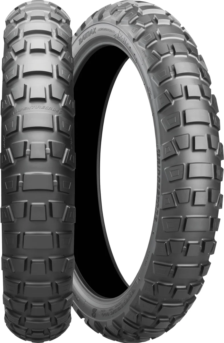 BRIDGESTONE - 11454 - TIRE BATTLAX ADVCROSS AX41 FR 100/90-19 57Q BIAS TL