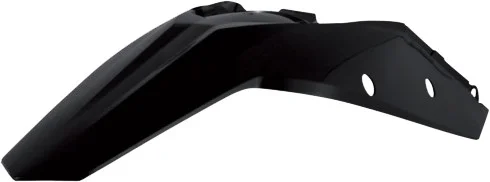 Acerbis Rear/Side Cowling (Black) - Durable Body Cover for Powersports Vehicles
