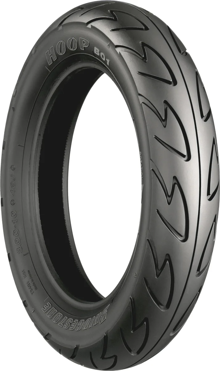 BRIDGESTONE - 184567 - TIRE HOOP FRONT/REAR 80/90-10 44J BIAS TL