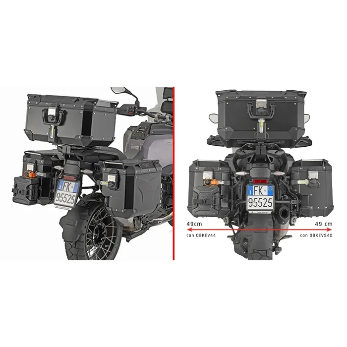 GIVI - PLOS5146CAM - V35-V37/Trekker Case