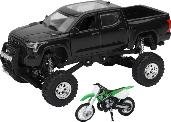 NEW-RAY - SS-54446 - Replica 4*4 Truck/Dirt Bike