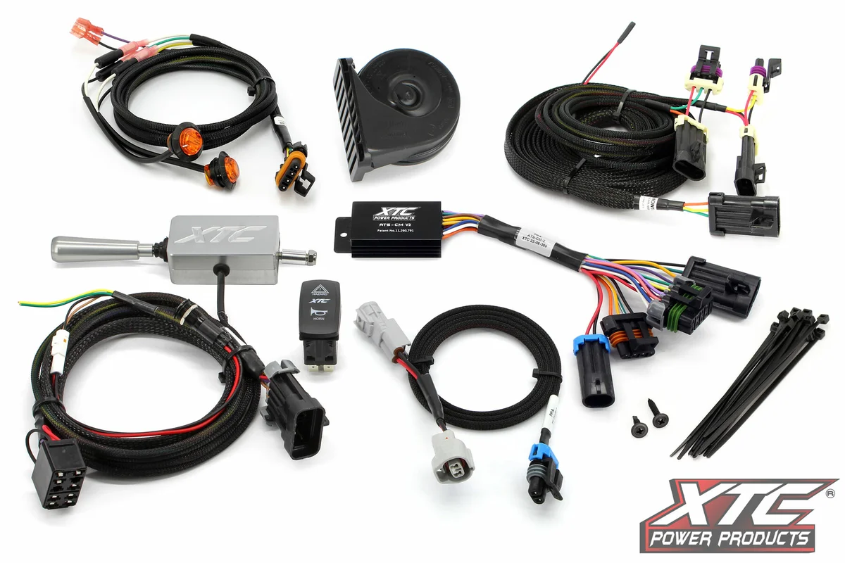 XTC POWER PRODUCTS - ATS-L-HON-1000 - ATS Turn Signal Kit W/Billet Lever