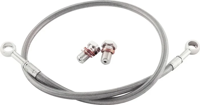 GBrakes - FK003D453R - BRAKE LINE REAR SILVER SUZ