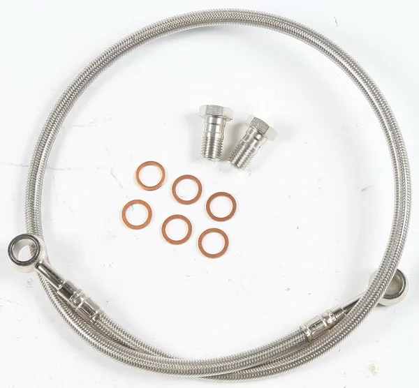 GBrakes - FK003D275R - BRAKE LINE REAR LONG RAPTOR 660R