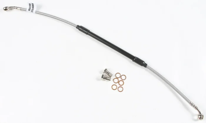 GBrakes - FK003D630R - STEEL BRAKE LINE REAR HON