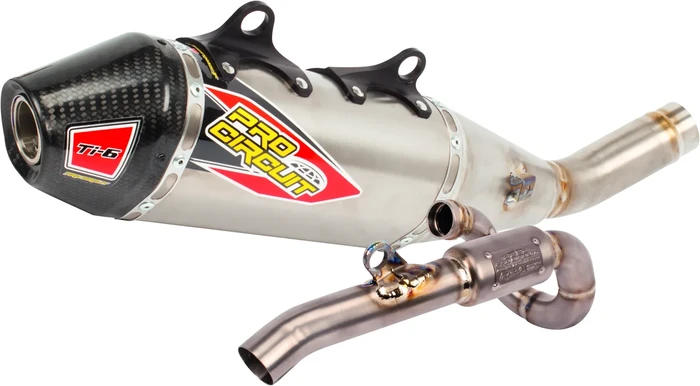 PRO CIRCUIT - 03122525F - Ti-6 Exhaust System