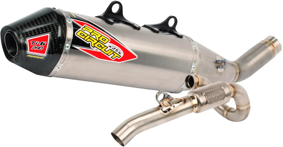 PRO CIRCUIT - 03122525FP - Ti-6 Pro Exhaust System