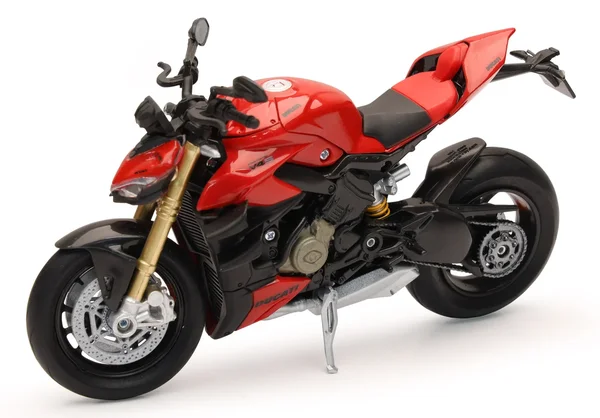 NEW-RAY - 58273 - 1:12 SCALE NAKED BIKE DUCATI STREET FIGHTER V4 (RED)