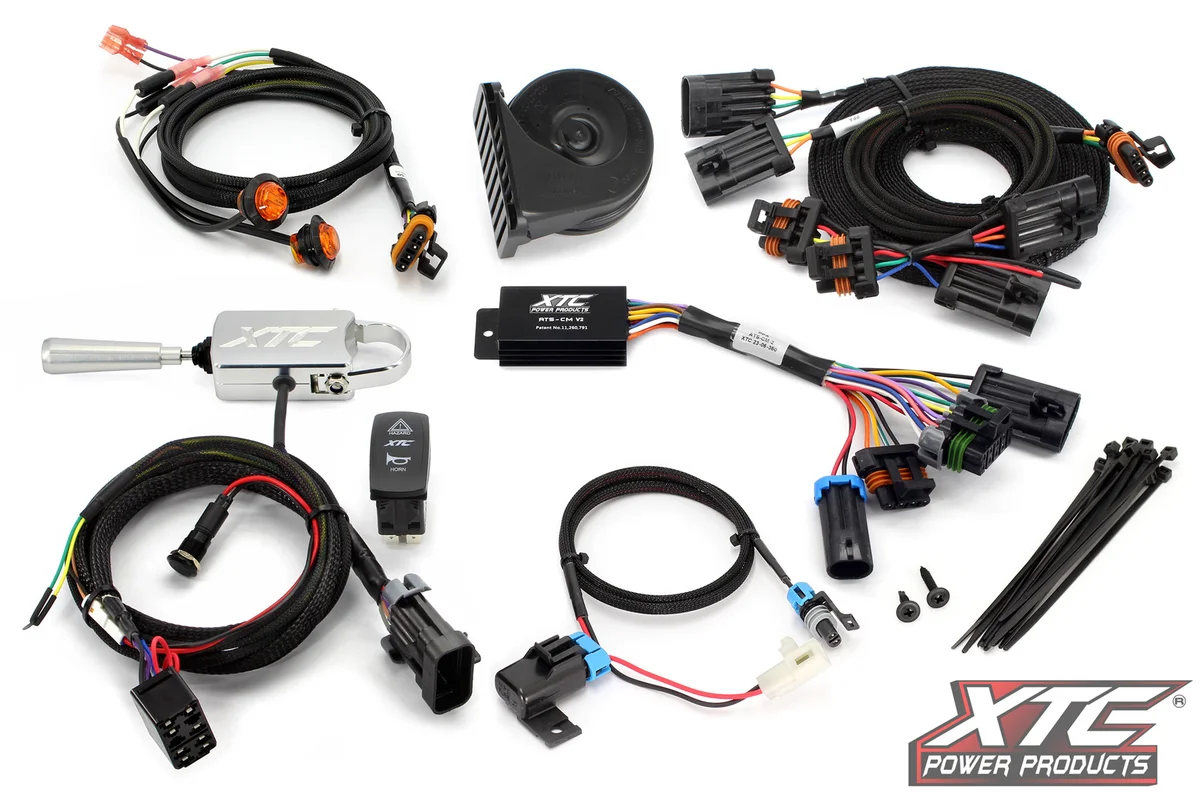 XTC POWER PRODUCTS - ATS-L-CAN-HD11 - ATS Turn Signal Kit W/Billet Lever