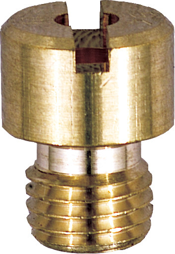 MIKUNI FVM11/22-55 Round Main Jet - High-Performance Brass Fuel Jet for Powersports Engines