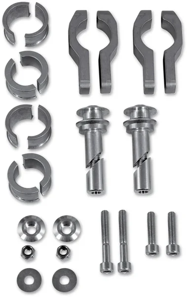 Acerbis Rally Profile Handguards Universal Mounting Kit - Durable & Adjustable for Powersports Vehicles