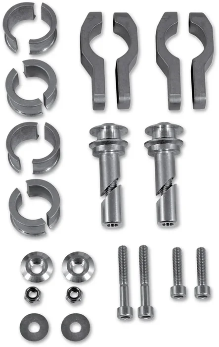 Acerbis Rally Profile Handguards Universal Mounting Kit - Durable & Adjustable for Powersports Vehicles