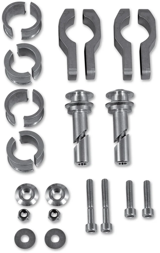 Acerbis Rally Profile Handguards Universal Mounting Kit - Durable & Adjustable for Powersports Vehicles