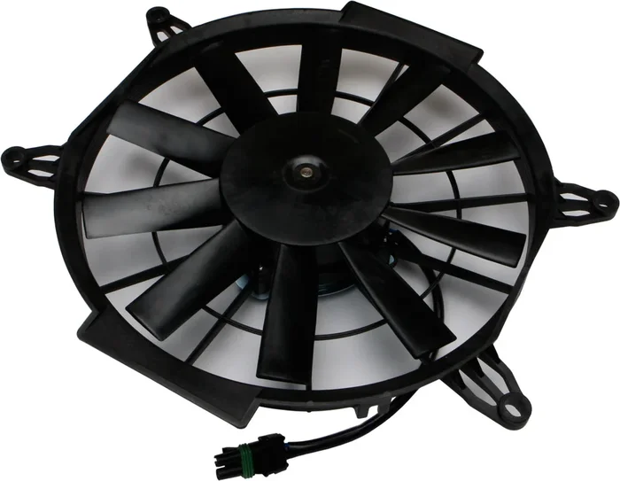 All Balls Racing 70-1024 High-Performance Cooling Fan for ATV/UTV - OEM Replacement with Steel Housing & Aluminum Blades