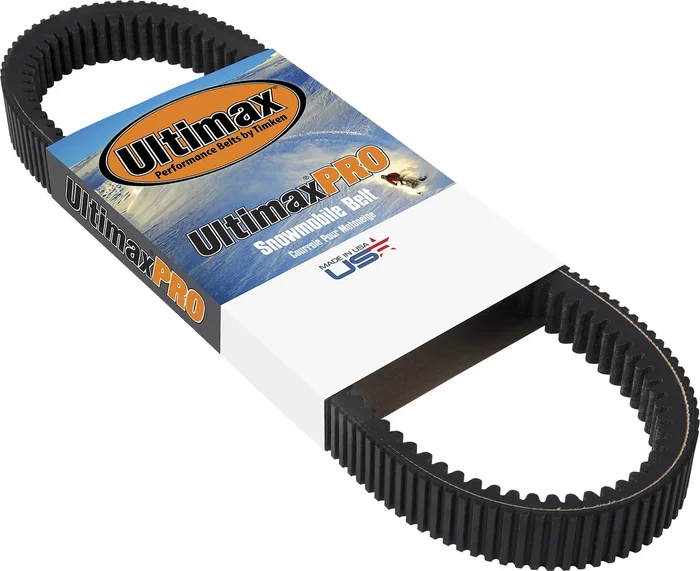 ULTIMAX Pro Drive Belt - Heat-Resistant Double Cog Flex for Mid-Horsepower Snowmobiles