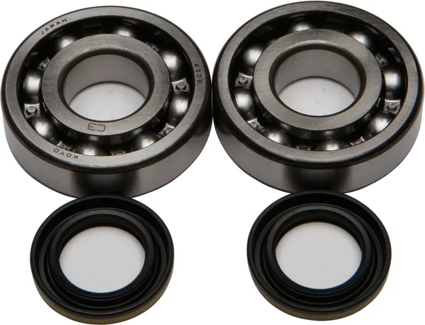 All Balls Racing 24-1045 Crankshaft Bearing & Seal Kit - High-Performance Engine Kit for Powersports