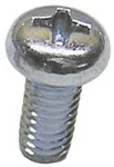 BOLT M6 x 1.0 Stainless Steel Pan Head Bolt - Durable Fastener for Powersports