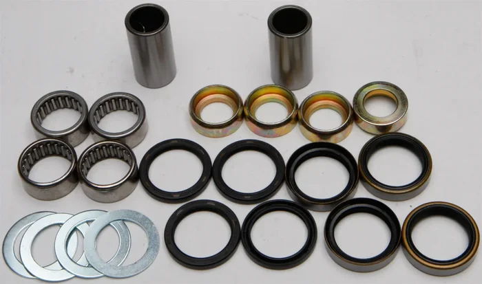 ALL BALLS Racing Swingarm Bearing Kit - Durable Chrome Steel Suspension Parts for Off-Road & Street Bikes