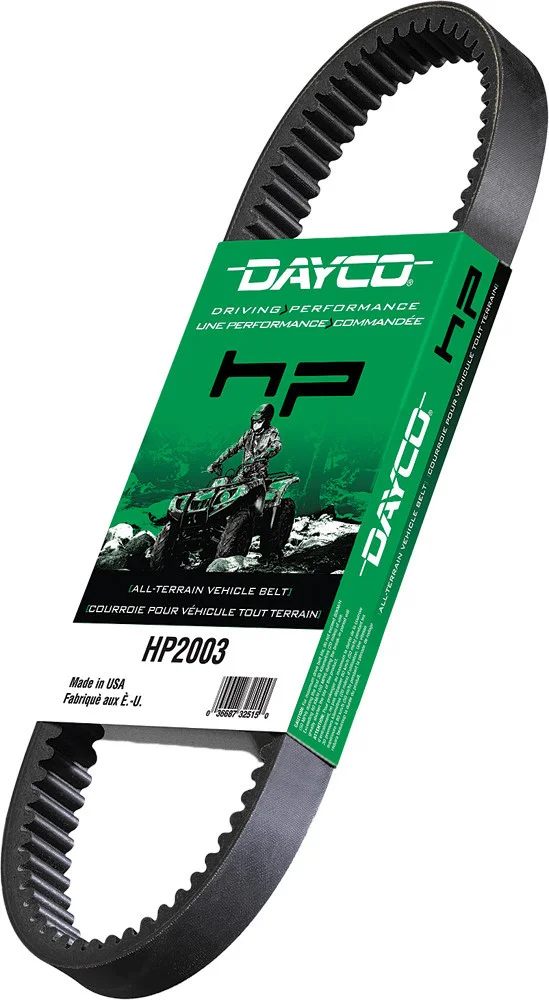 DAYCO HP2019 HP Drive Belt - Durable ATV Power Transmission Belt for Long-Lasting Performance