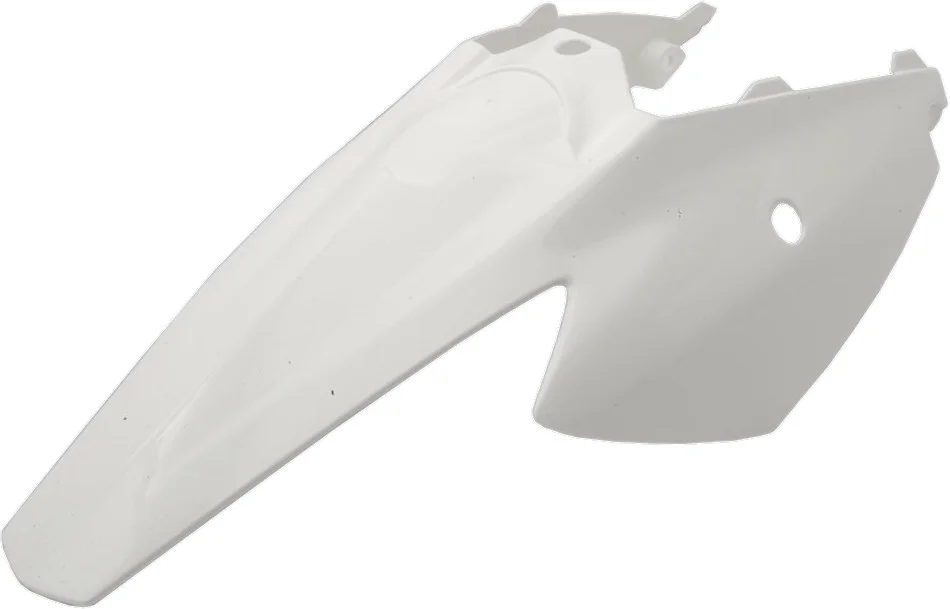 Acerbis Rear Fender (White) - Durable Body Component for Powersports Vehicles