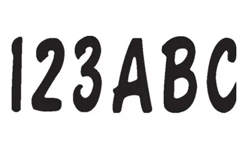 HARDLINE BLK200EC Series 200 Registration Kit - Custom Airbrushed Graphics Decal Kit for Powersports