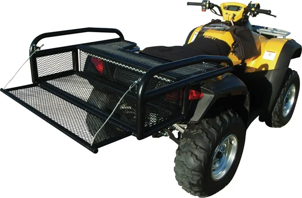 KOLPIN 53300 Collapsible Rear Drop Rack - Durable & Lightweight for Powersports Vehicles