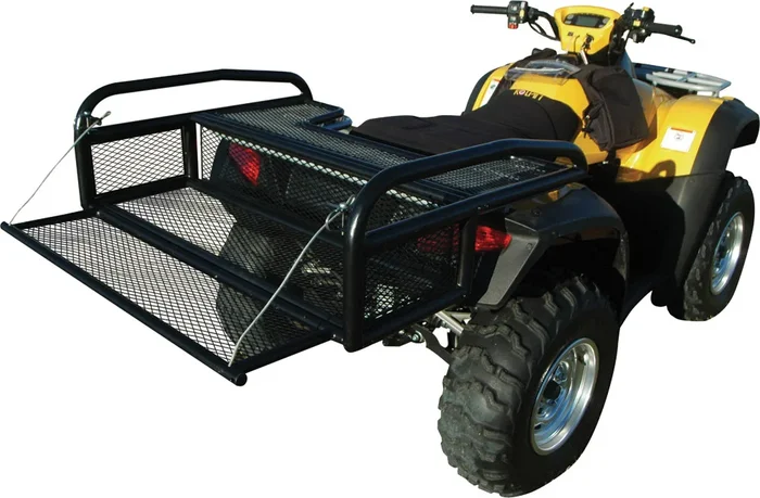 KOLPIN 53300 Collapsible Rear Drop Rack - Durable & Lightweight for Powersports Vehicles