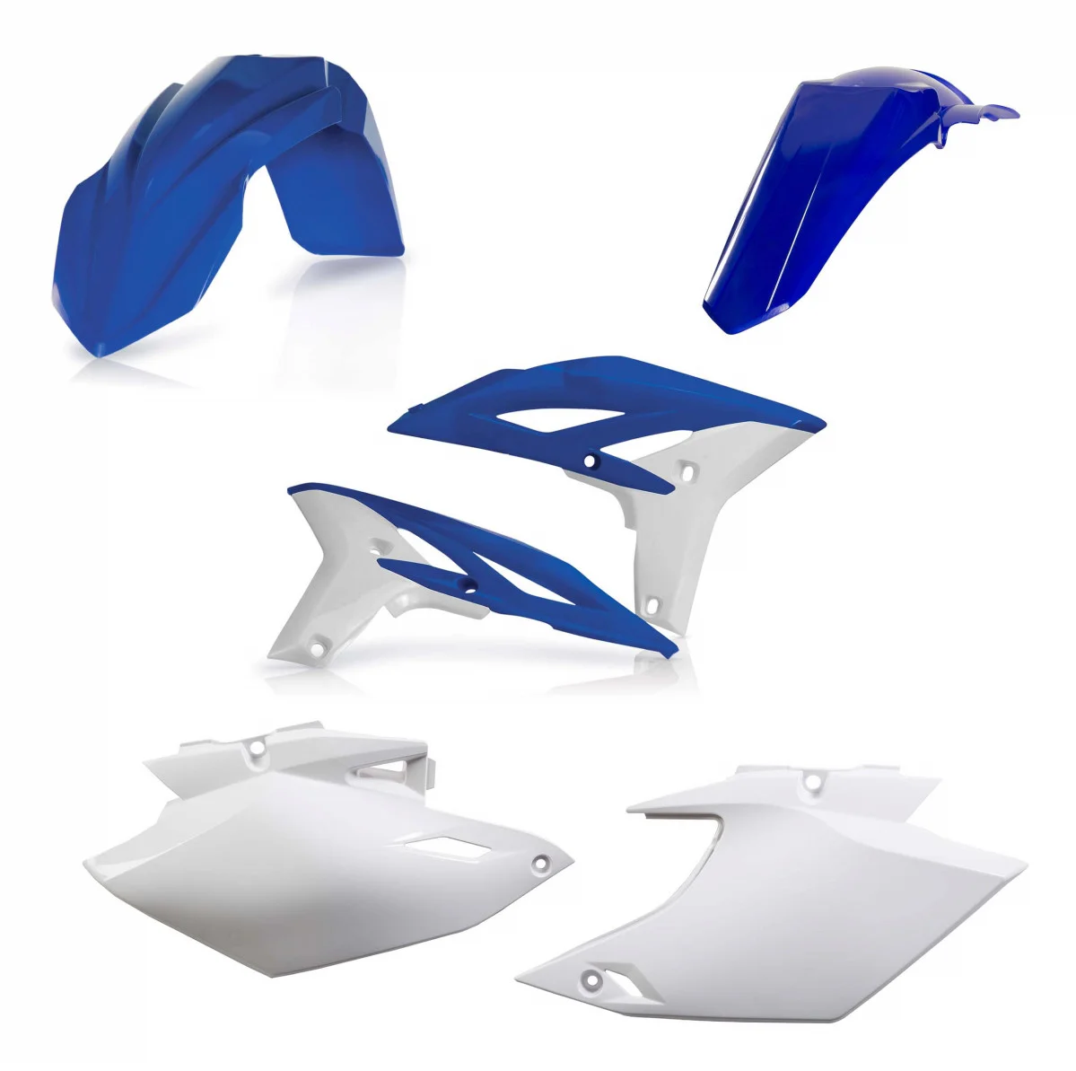 Acerbis 2314133593 Side Panels - Durable Body Protection for Powersports Vehicles