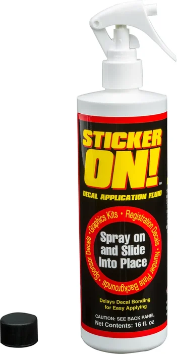 HARDLINE 963 Sticker-On/Sticker-Off Fluid - Powerful Chemical for Effortless Sticker Removal