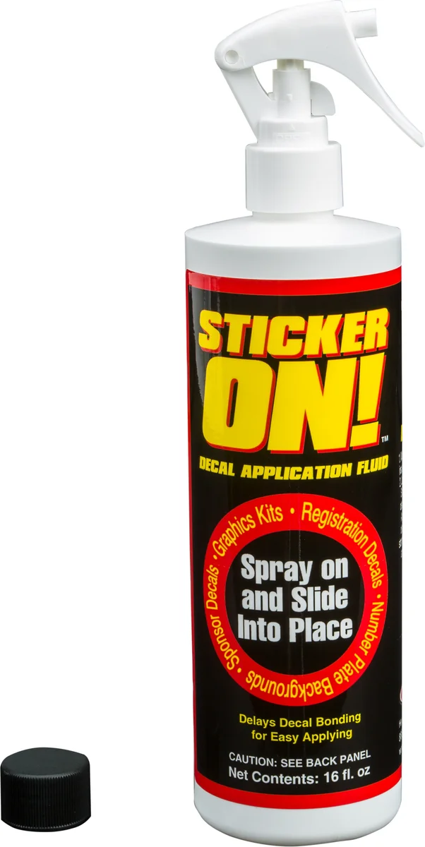 HARDLINE 963 Sticker-On/Sticker-Off Fluid - Powerful Chemical for Effortless Sticker Removal