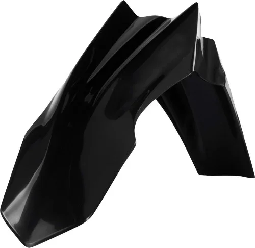Acerbis Black Front Fender - Durable Body Part for Powersports Vehicle