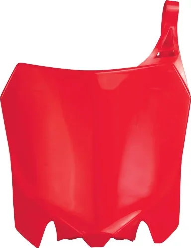 Acerbis Front Number Plate - Durable & Visible Body Mount for Powersports Vehicles