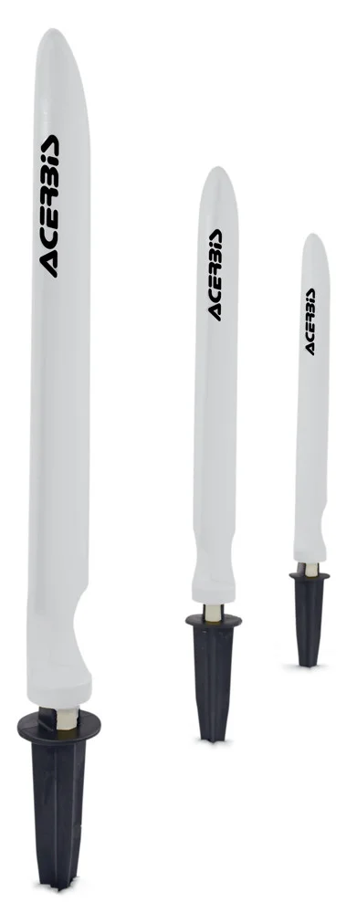 Acerbis Track Marker - Durable Yellow Plastic Stakes for Safe & Professional Track Marking