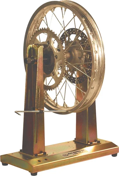 K&L MC305 Wheel Truing Stand - Portable Motorcycle Wheel Truing Tool for 14-21” Wheels
