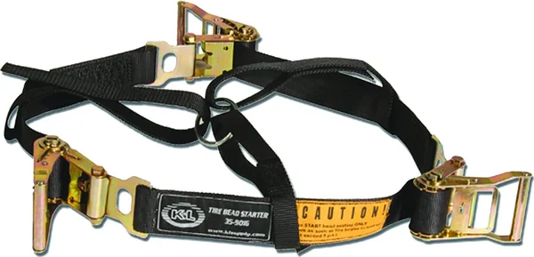 K&L 35-9016 Tire Bead Starter - Precision Tool for Motorcycle Tire Seating