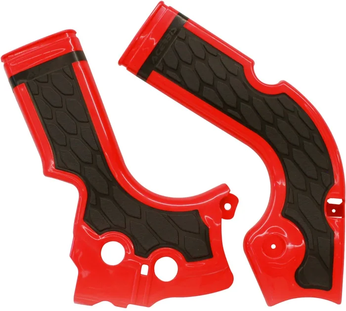 Acerbis X-Grip Frame Guard - Durable Dual-Injected Frame Protection with Enhanced Grip for Motorcycles