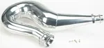 STRAIGHTLINE 134-117 Single Pipe Exhaust - 3-18 HP Gain, Ceramic Coated