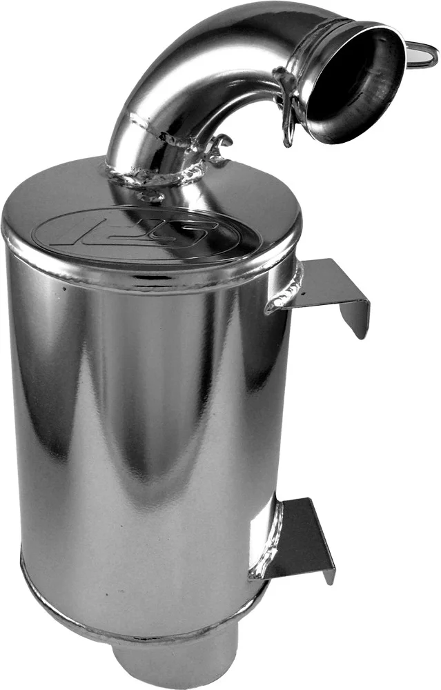 STRAIGHTLINE 132-116 Lightweight Silencer/Muffler - High-Performance Exhaust System for Powersports