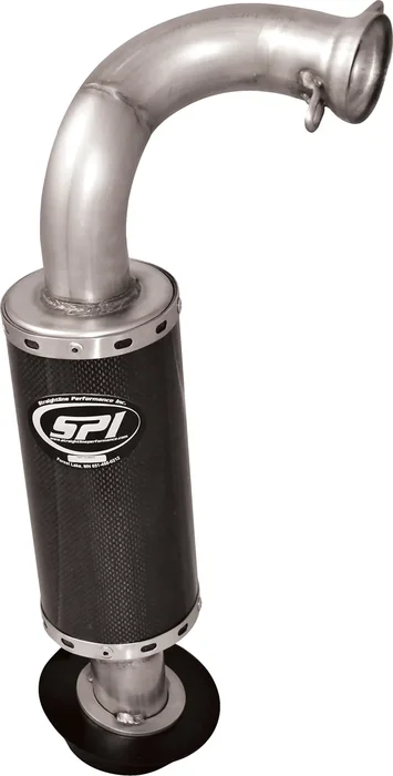 STRAIGHTLINE 132-127 Lightweight Silencer/Muffler - High-Performance Exhaust System